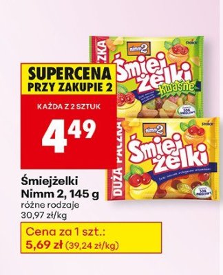 Śmiejżelki Nimm 2 promocja w Biedronka