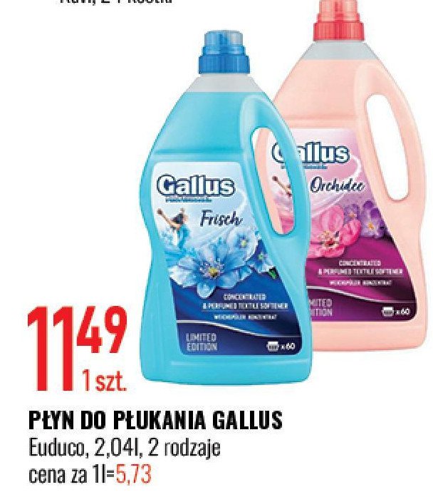 Płyn do płukania orchidea GALLUS promocja