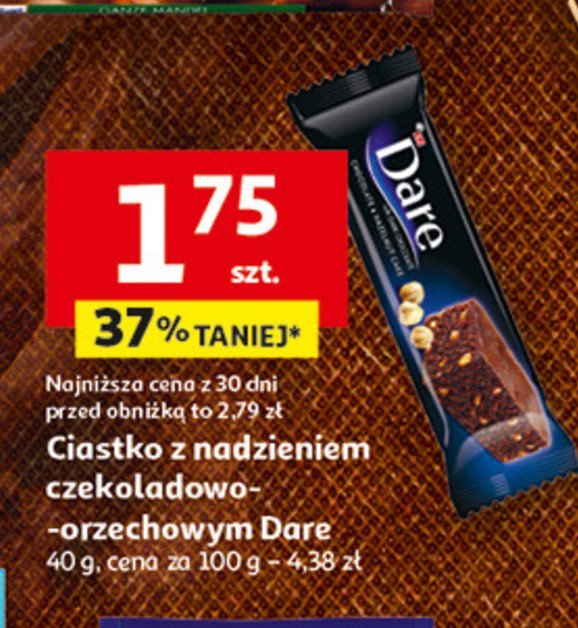 Ciastko czekoladowe z orzechami Eti dare promocja