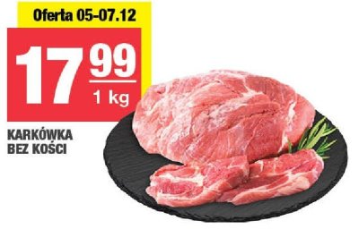Karkówka bez kości promocja w SPAR