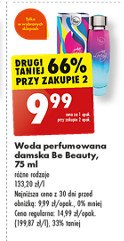 Woda perfumowana Be beauty all my loving Be beauty care promocja