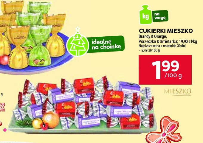 Cukierki porzeczkowe Mieszko promocja