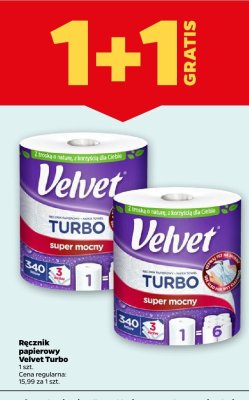 Ręcznik papierowy Turbo 1+1 GRATIS promocja w Netto