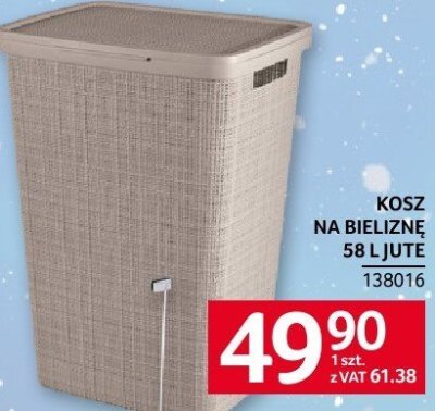 Kosz na bieliznę 58 l Jute promocja w Selgros