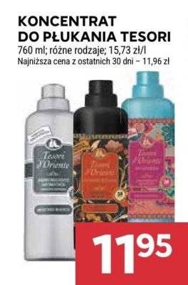 Koncentrat do płukania Tesori promocja w Stokrotka