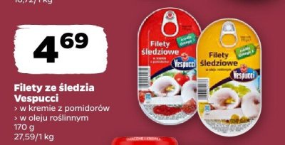 Filety ze śledzia w kremie z pomidorów  promocja w Netto