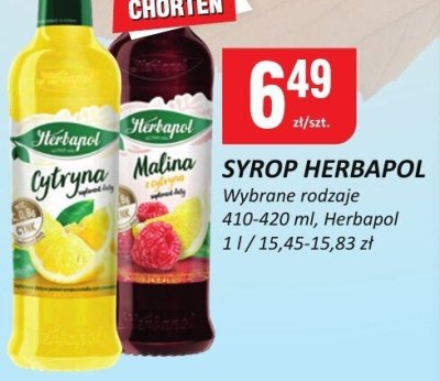 Syrop Herbapol promocja w Chorten