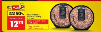 Pizza rodzinna 600g promocja w Biedronka
