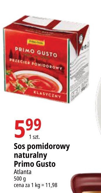 Przecier pomidorowy Melissa primo gusto promocja