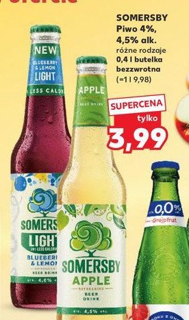 Piwo Somersby promocja