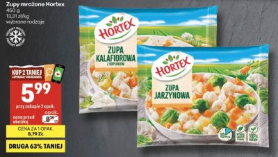 Zupa kalafiorowa z koperkiem Hortex promocja w Delikatesy Centrum