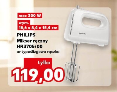 Mikser ręczny HR3705/00 antypoślizgowa rączka promocja w Kaufland