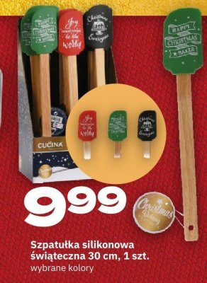 Szpatułka silikonowa świąteczna 30 cm, 1 szt. promocja w Twój Market