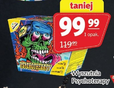 Wyrzutnia fajerwerków Psychoterapy promocja w Prim Market