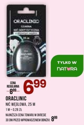 Nić ORACLINIC węglowa, 25 m promocja w Drogerie Natura