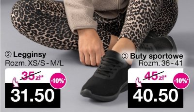 Legginsy promocja w Woolworth