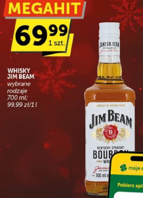 Whisky Jim Beam wybrane rodzaje promocja w Groszek