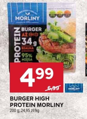 Burger High Protein  promocja w Stokrotka