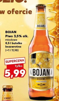 Piwo Miodowe 0,5l  promocja w Kaufland