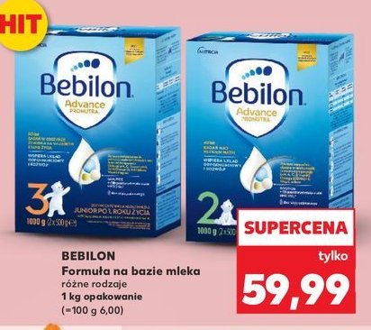 Mleko 3 Bebilon advance promocja