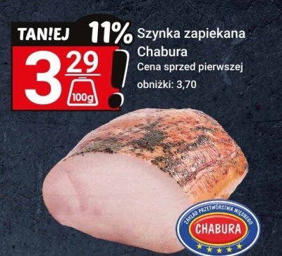 Szynka zapiekana - Chabura promocja w Hitpol