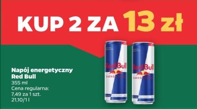 Napój energetyczny 2 szt. promocja w Netto