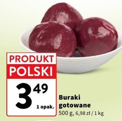 Buraki gotowane promocja w Intermarche