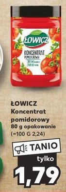 Koncentrat pomidorowy Łowicz promocja