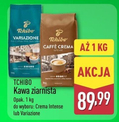 Kawa ziarnista TCHIBO promocja w Aldi