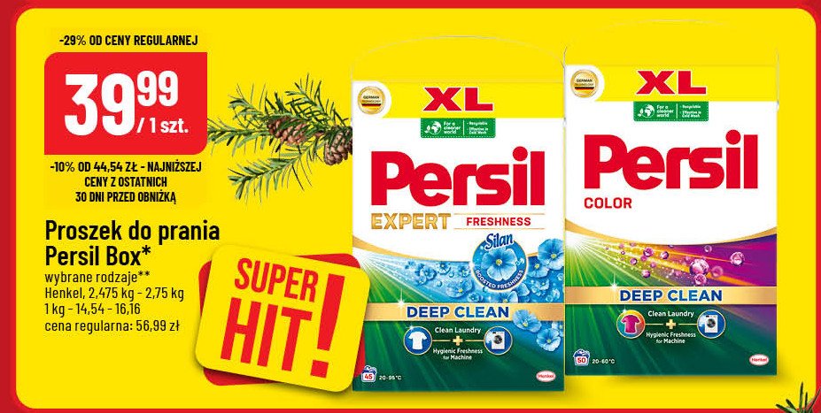 Proszek do prania freshness by silan Persil expert promocja w POLOmarket