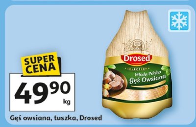 Gęś owsiana, tuszka Drosed promocja w Auchan