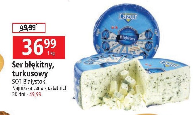 Ser ple艣niowy turkusowy Lazur promocja