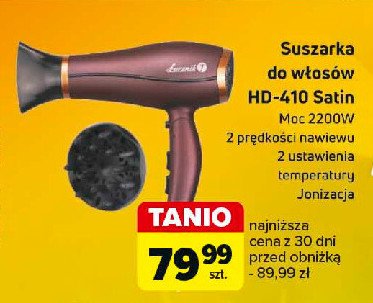 Suszarka do włosów hd410 satin Łucznik promocja