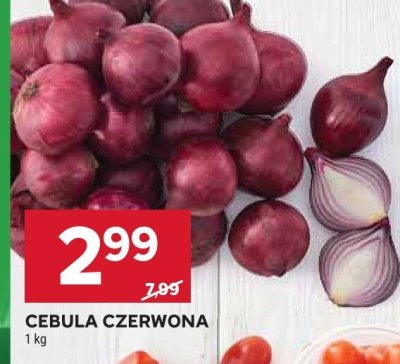 Cebula czerwona promocja w Stokrotka
