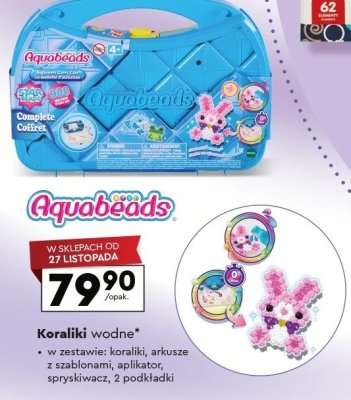 Koraliki wodne Aquabeads promocja w Biedronka