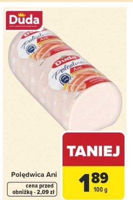 Polędwica Ani Duda promocja w Carrefour