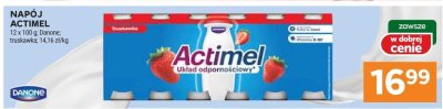 Napój Actimel promocja w Stokrotka