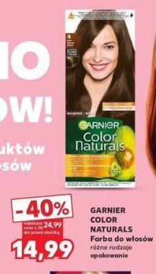 Farba do włosów 3 ciemny brąz Garnier color naturals promocja