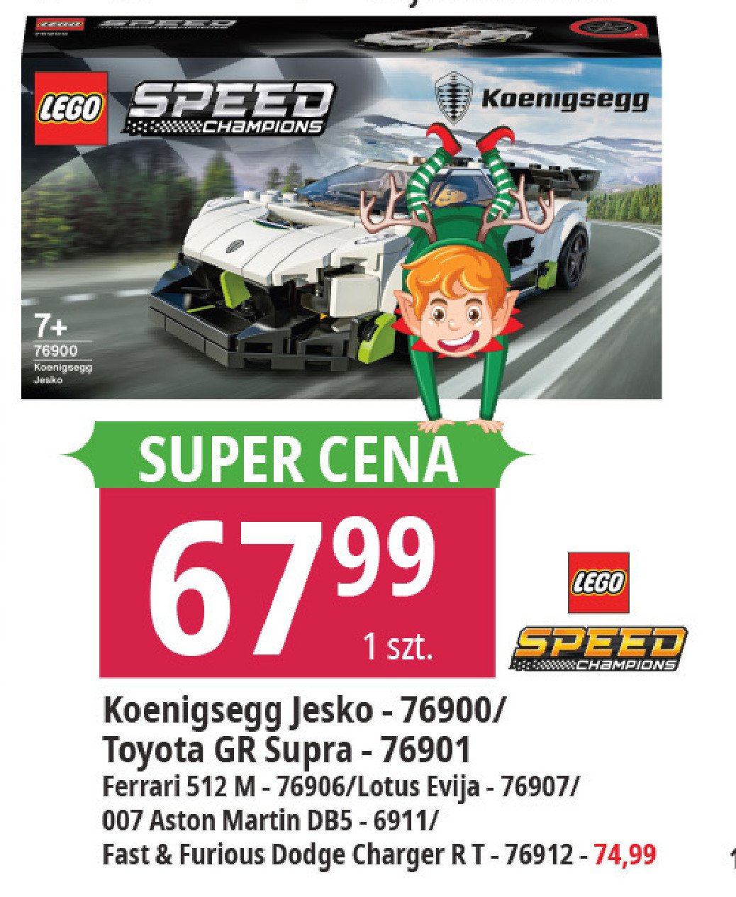 Klocki 76911 Lego speed promocja