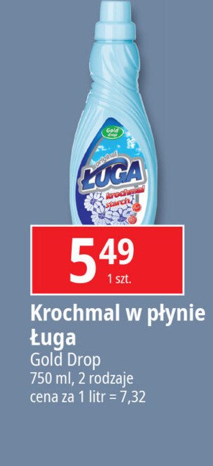 Krochmal niebieski Ługa promocja