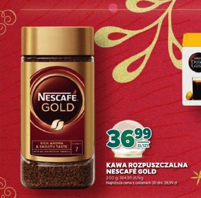 Kawa rozpuszczalna Nescafé Gold promocja w Stokrotka