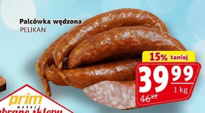 Palcówka wędzona Pelikan promocja w Prim Market