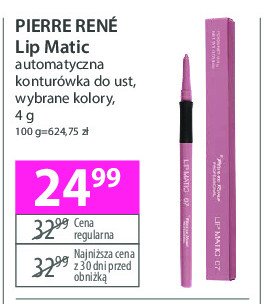 Kredka do ust Pierre rene lip matic promocja