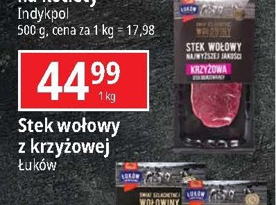 Stek wołowy z krzyżowej promocja