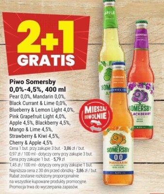 Piwo Somersby promocja w Tw贸j Market