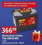Akumulator Centra Plus CBR20/602 promocja w Leclerc