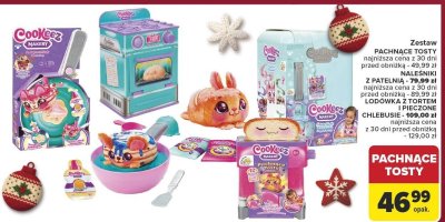 Zestaw PACHNĄCE TOSTY, NALEŚNIKI Z PATELNI, LODÓWKA I PIEKARNIK, CHLEBUSIE I PIECZONE promocja w Carrefour