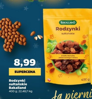 Rodzynki sułtańskie promocja w Netto