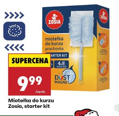 Miotełka do kurzu Zosia starter kit promocja w Biedronka