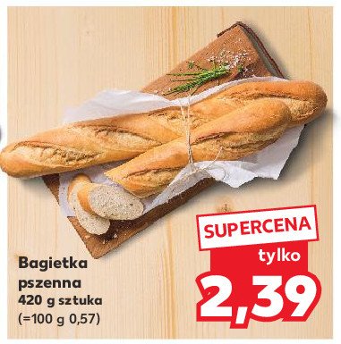 Bagietka pszenna promocja